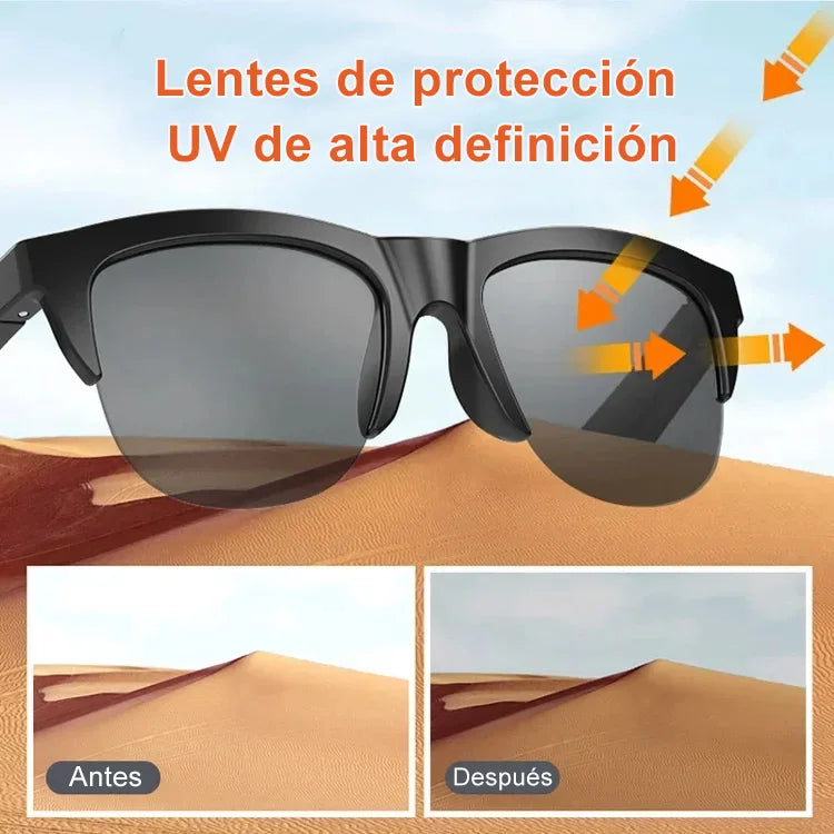 Smart Visión | Gafas de sol con auriculares Bluetooh